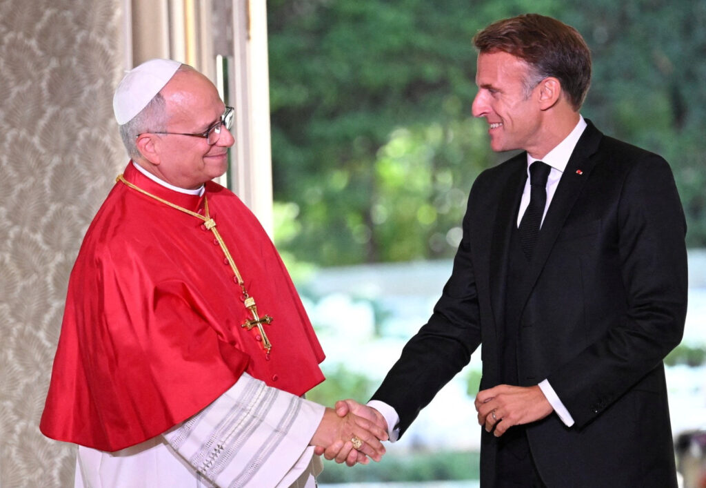 Pope Leo visits Paris